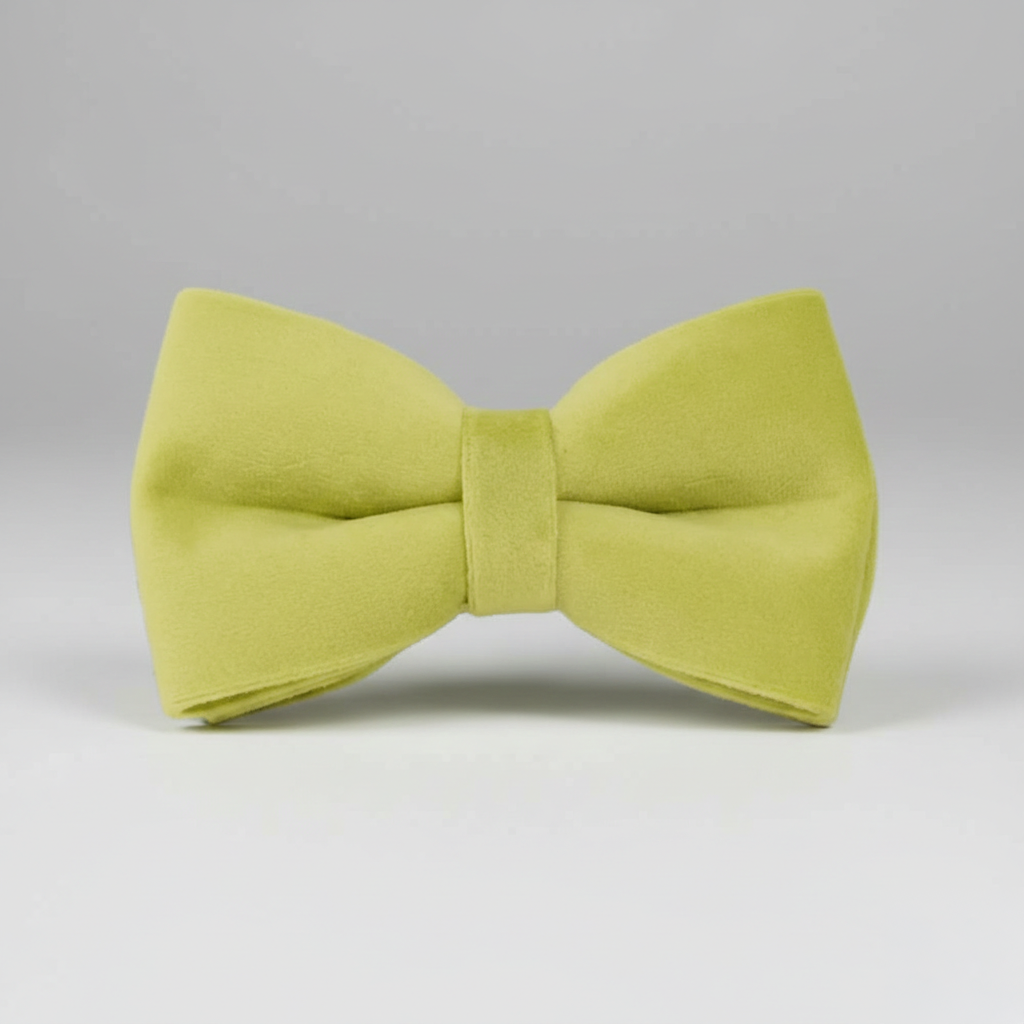 Avocado Fuzz Bow