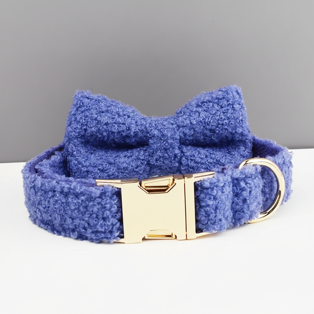 Bluebell Fuzz Bow