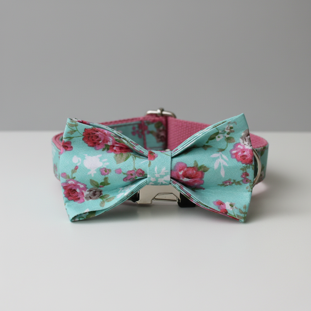 Rosy Mint Bow